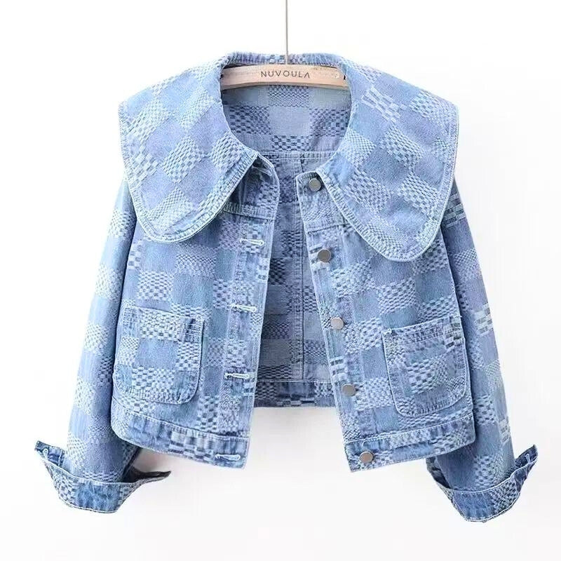 Willa London™ | Heritage Check Denim Jacket