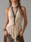 Willa London™ | Bohemian Pleat Halter Top