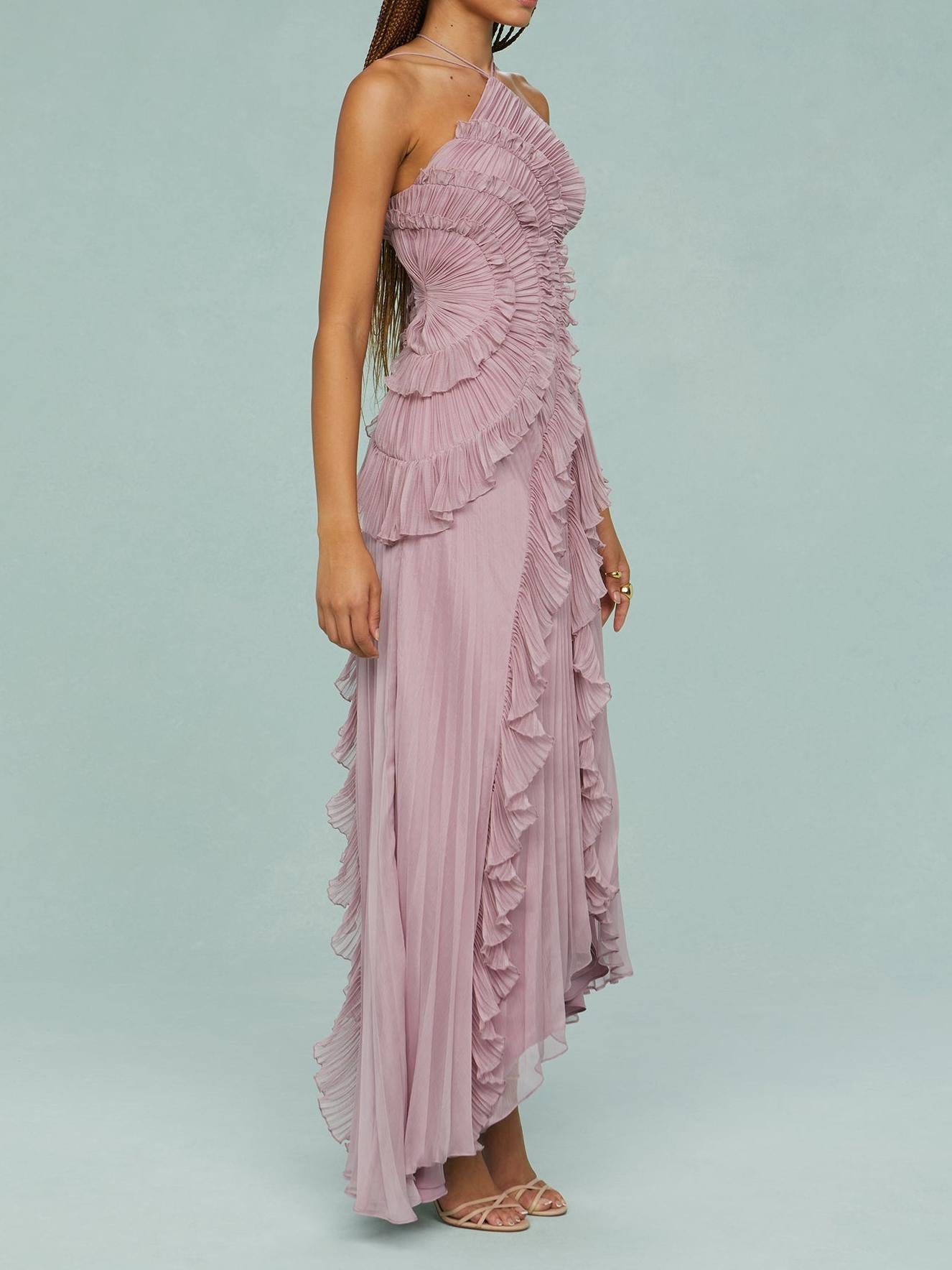Willa London™ | Seraphine Asymmetric Maxi Dress