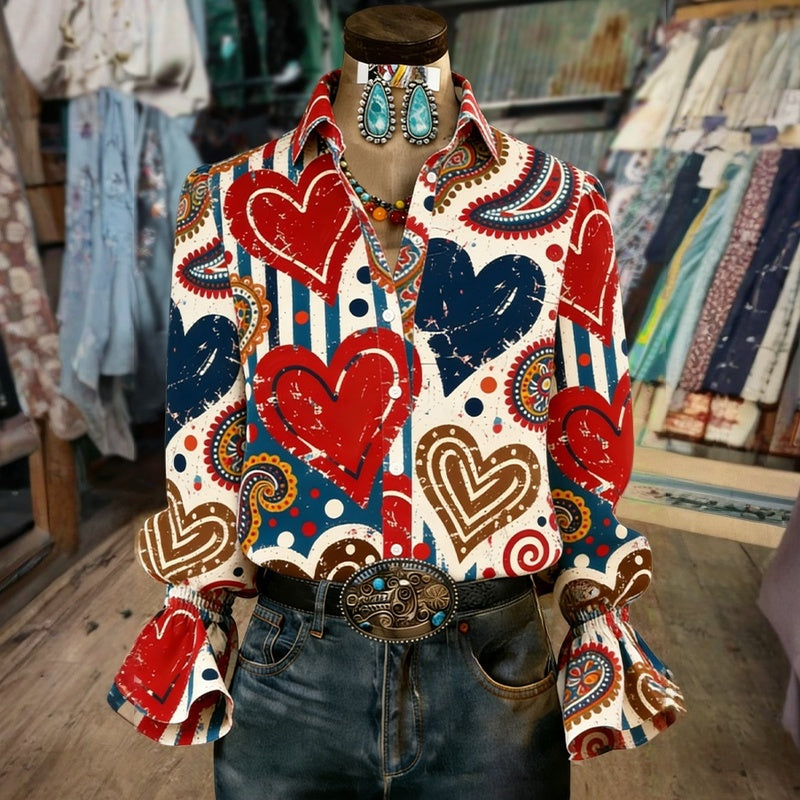Willa London™ | Heartfelt Vintage Blouse