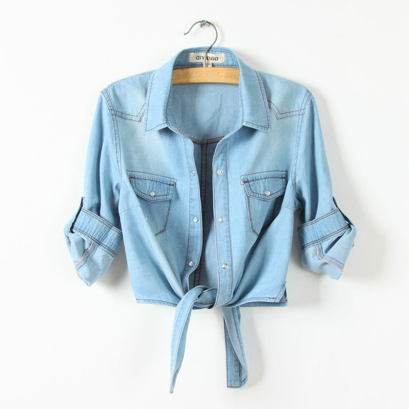 Willa London™ | Auri Luxe Denim Shirt