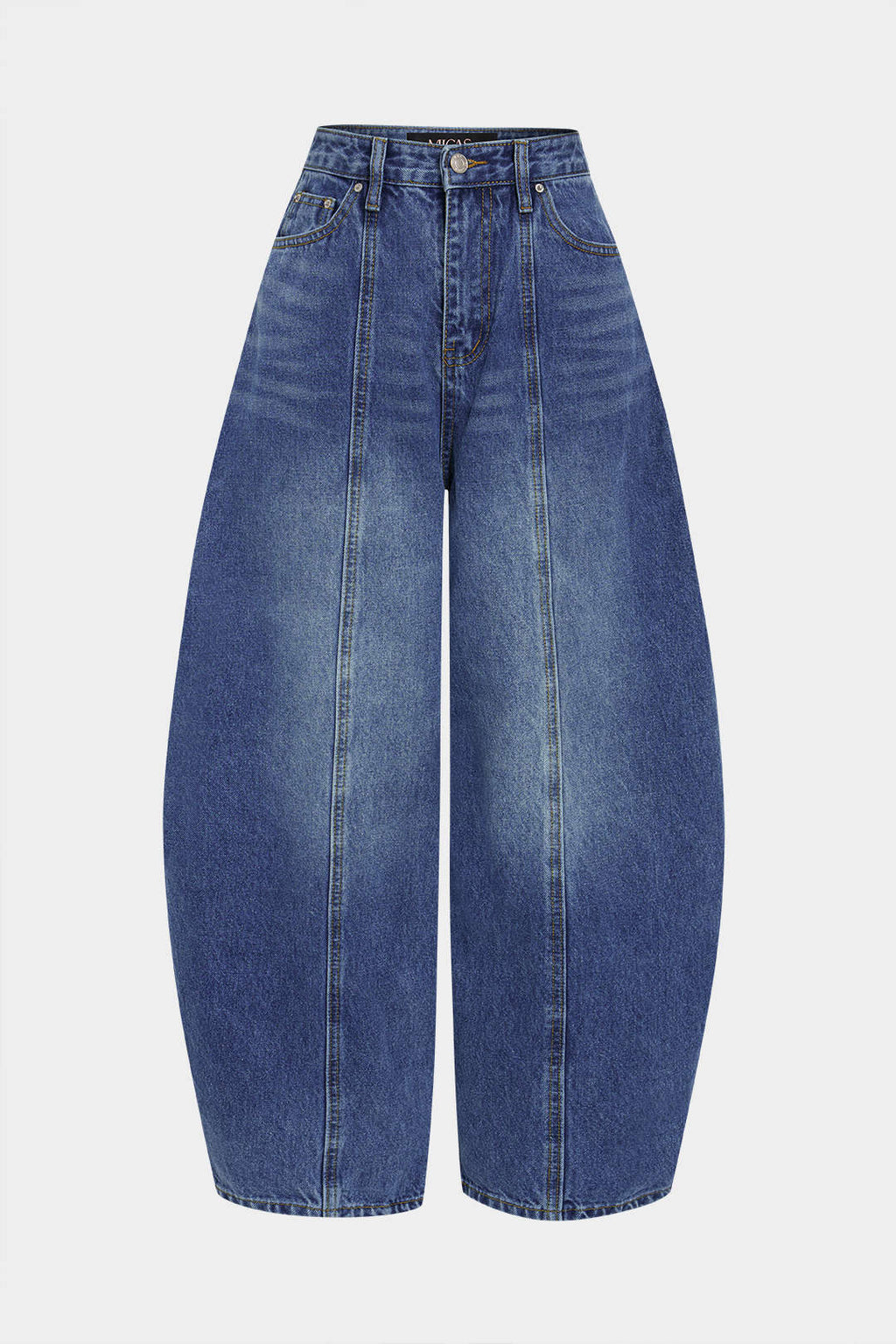 Willa London™ | Tailored Denim Barrel Jeans