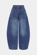 Willa London™ | Tailored Denim Barrel Jeans