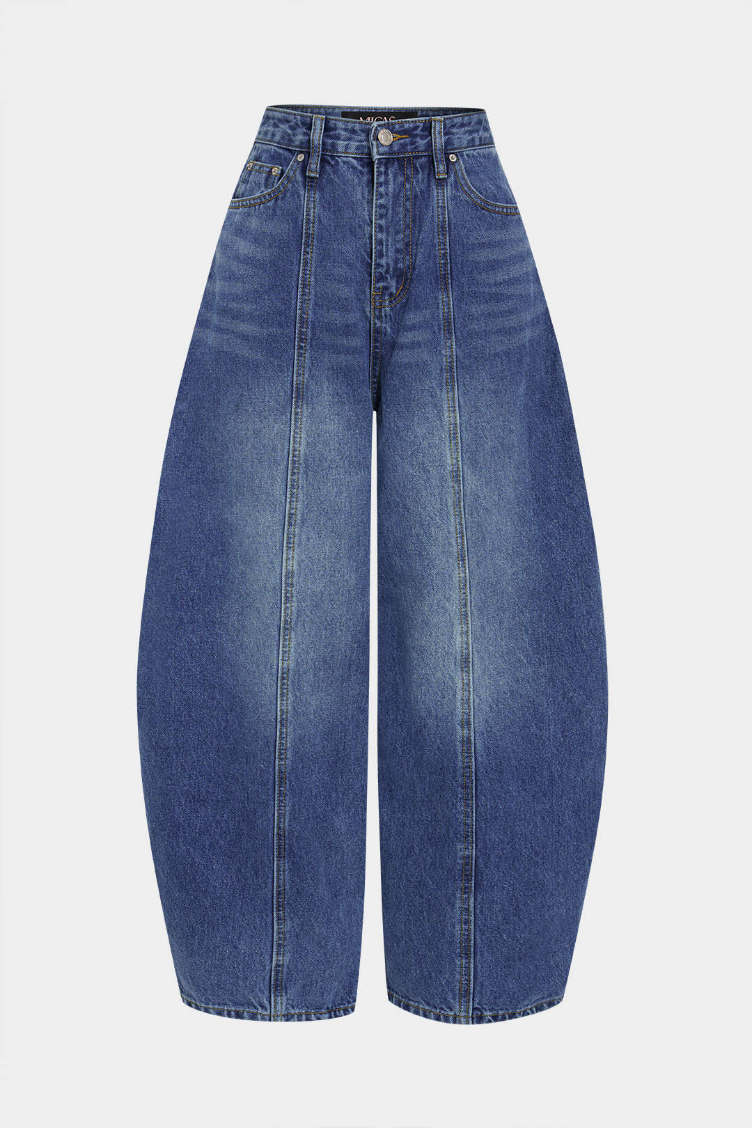 Willa London™ | Tailored Denim Barrel Jeans