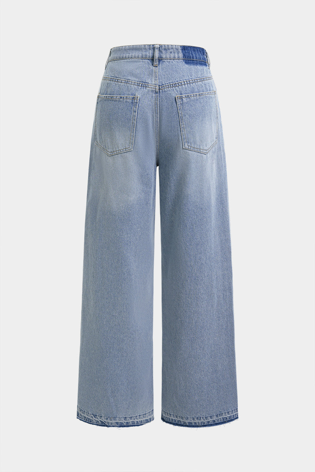 Willa London™ | Artisan Cut Out Denim Trousers