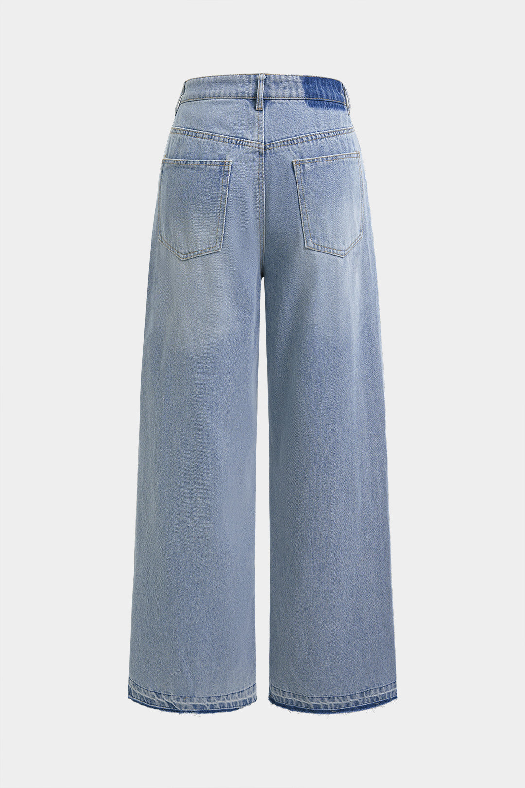 Willa London™ | Artisan Cut Out Denim Trousers