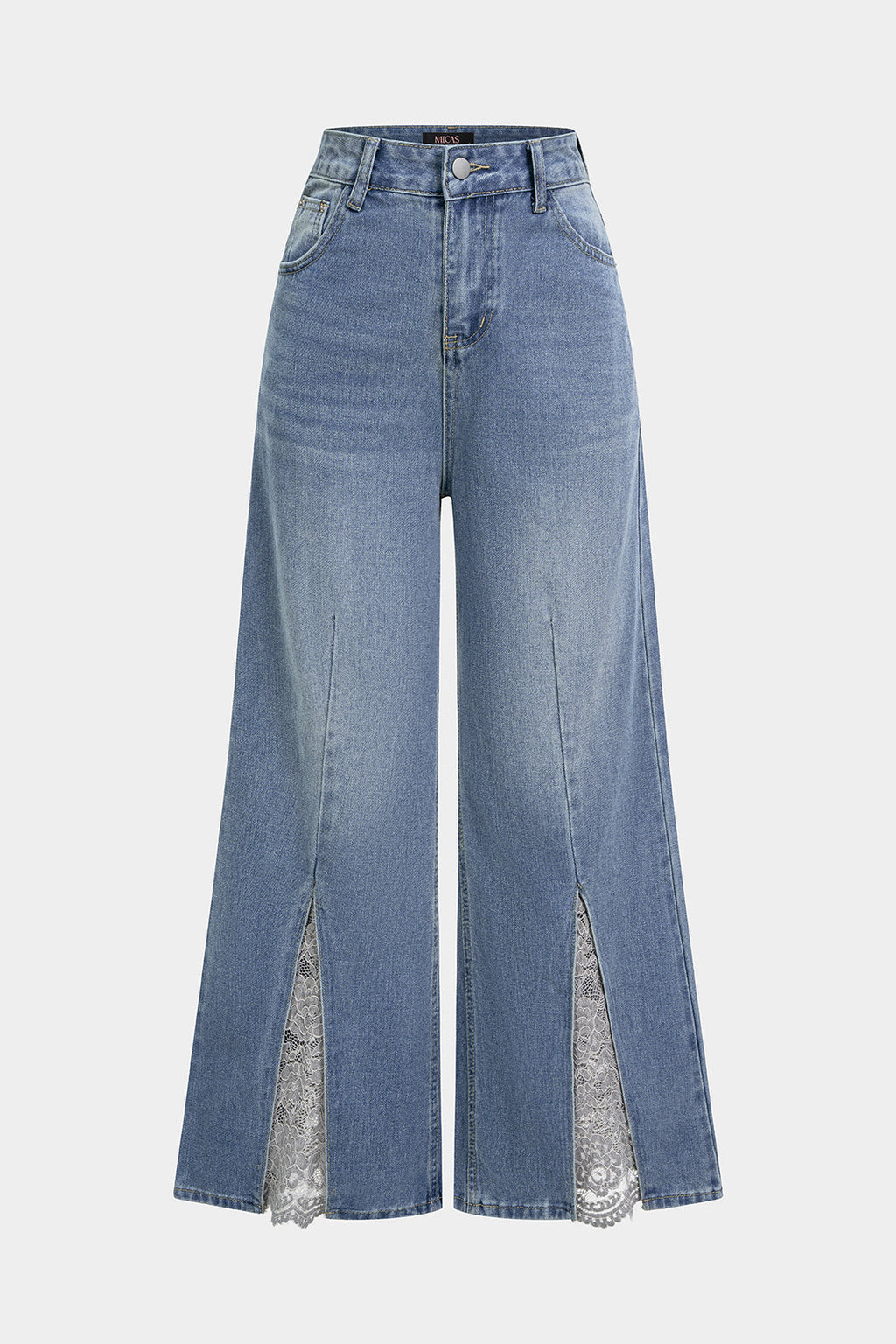 Willa London™ | Artisan Patchwork Wide Leg Jeans