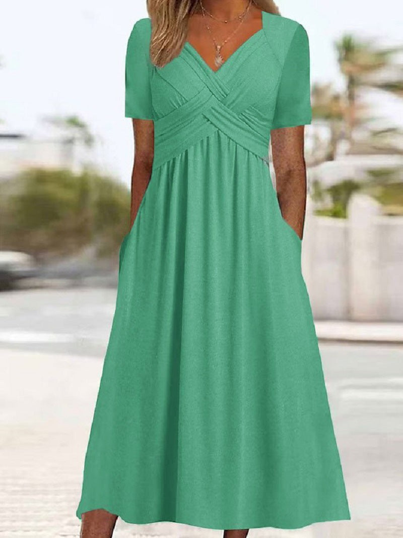 Willa London™ | Serene V-Neck Maxi Dress