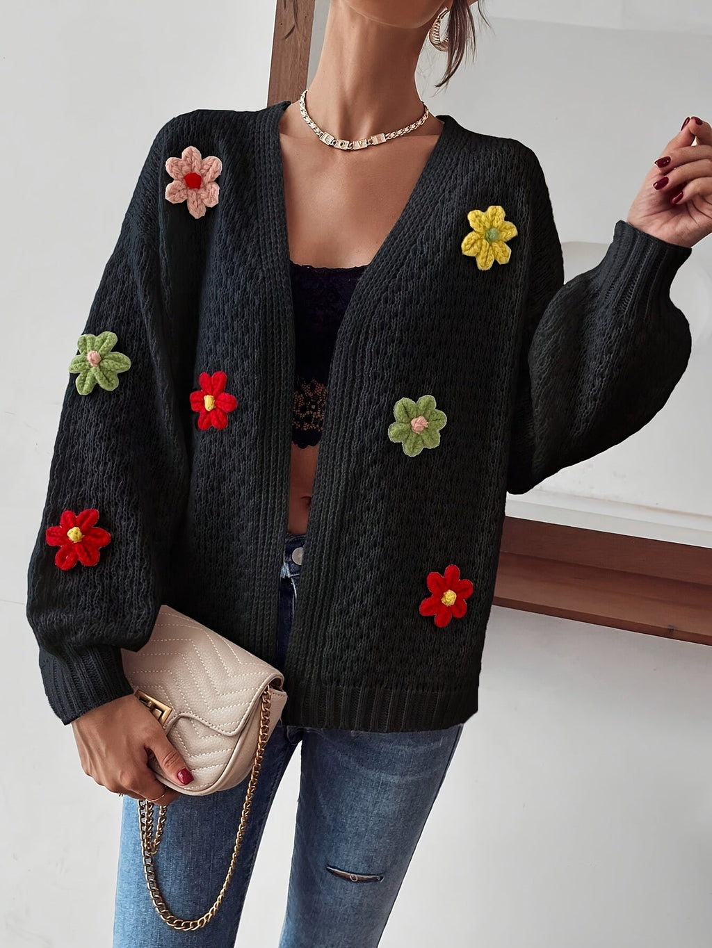 Willa London™ | Floral Elegance Cardigan