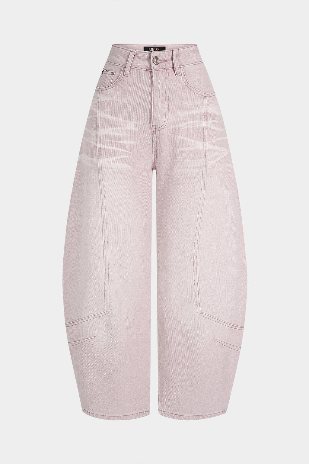 Willa London™ | Tailored Denim Barrel Trousers