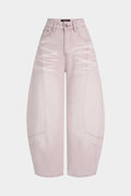 Willa London™ | Tailored Denim Barrel Trousers