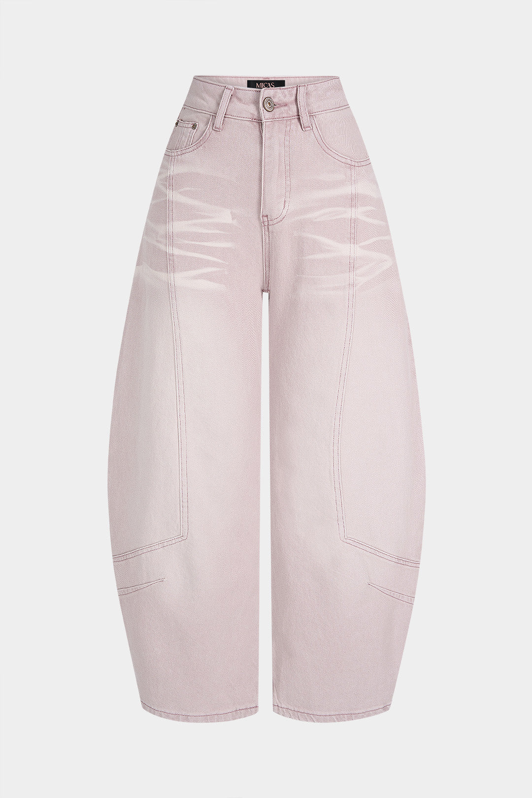 Willa London™ | Tailored Denim Barrel Trousers