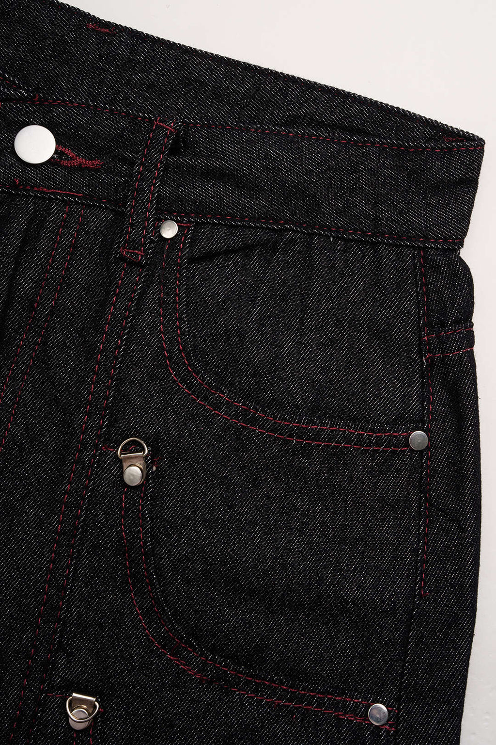 Willa London™ | Luxe Metallic Denim Trousers