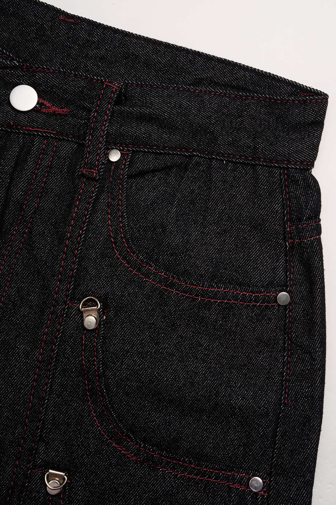 Willa London™ | Luxe Metallic Denim Trousers