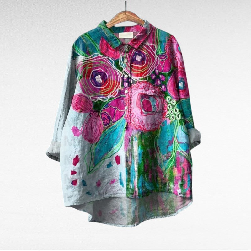 Willa London™ | Floral Harmony Blouse