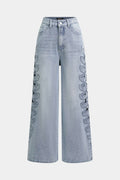 Willa London™ | Aviary Cut-Out Denim Jeans