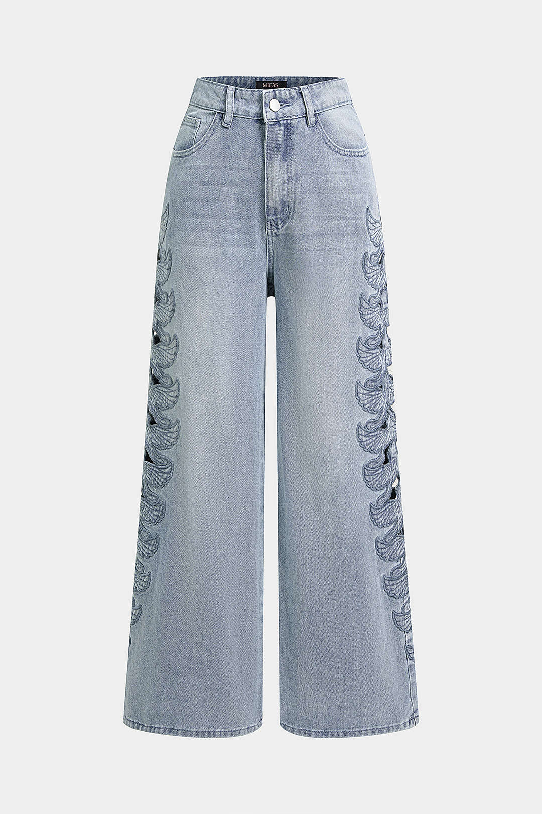 Willa London™ | Aviary Cut-Out Denim Jeans