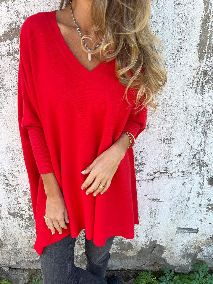 Willa London™ | Taliah Cashmere V-Neck Pullover