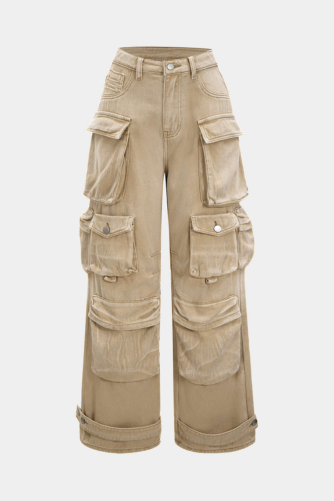 Willa London™ | Urban Elegance Cargo Jeans