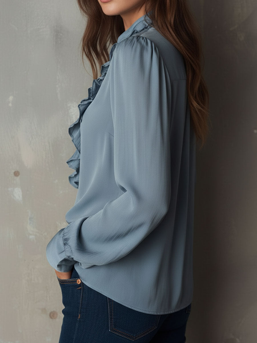 Willa London™ | Celestial Ruffle Blouse