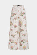 Willa London™ | Floral Elegance High Waist Jeans