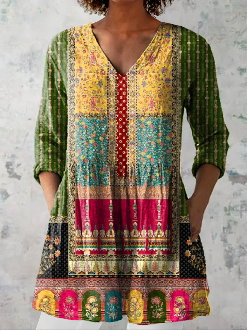Willa London™ | Graphic Elegance Tunic