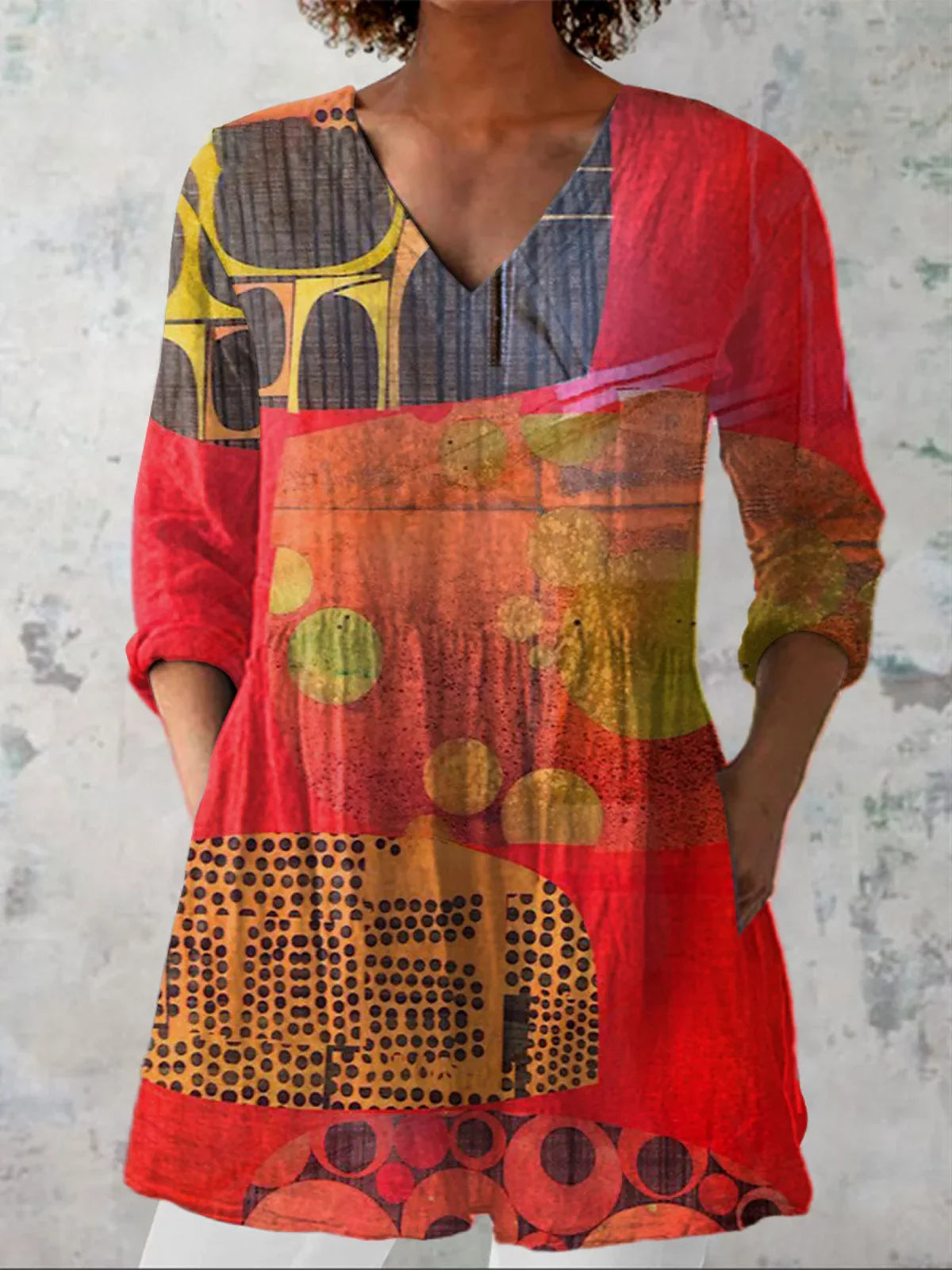 Willa London™ | Graphic Elegance Tunic