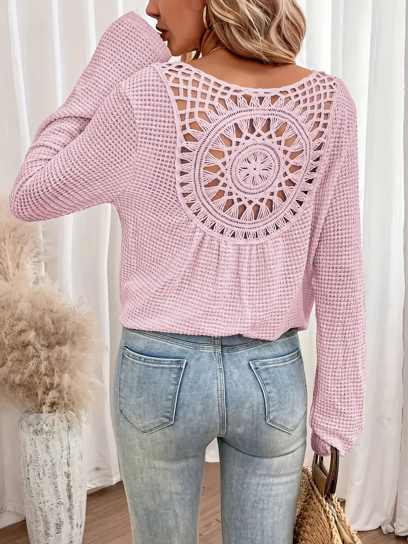 Willa London™ | Ibiza Lace Elegance Blouse