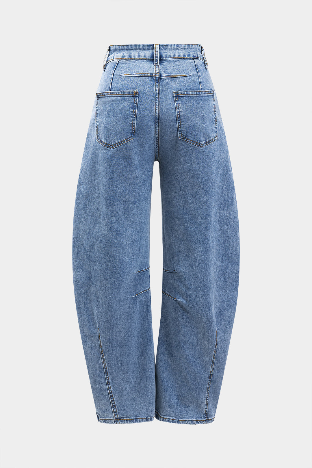 Willa London™ | Luxe Barrel Denim Trousers