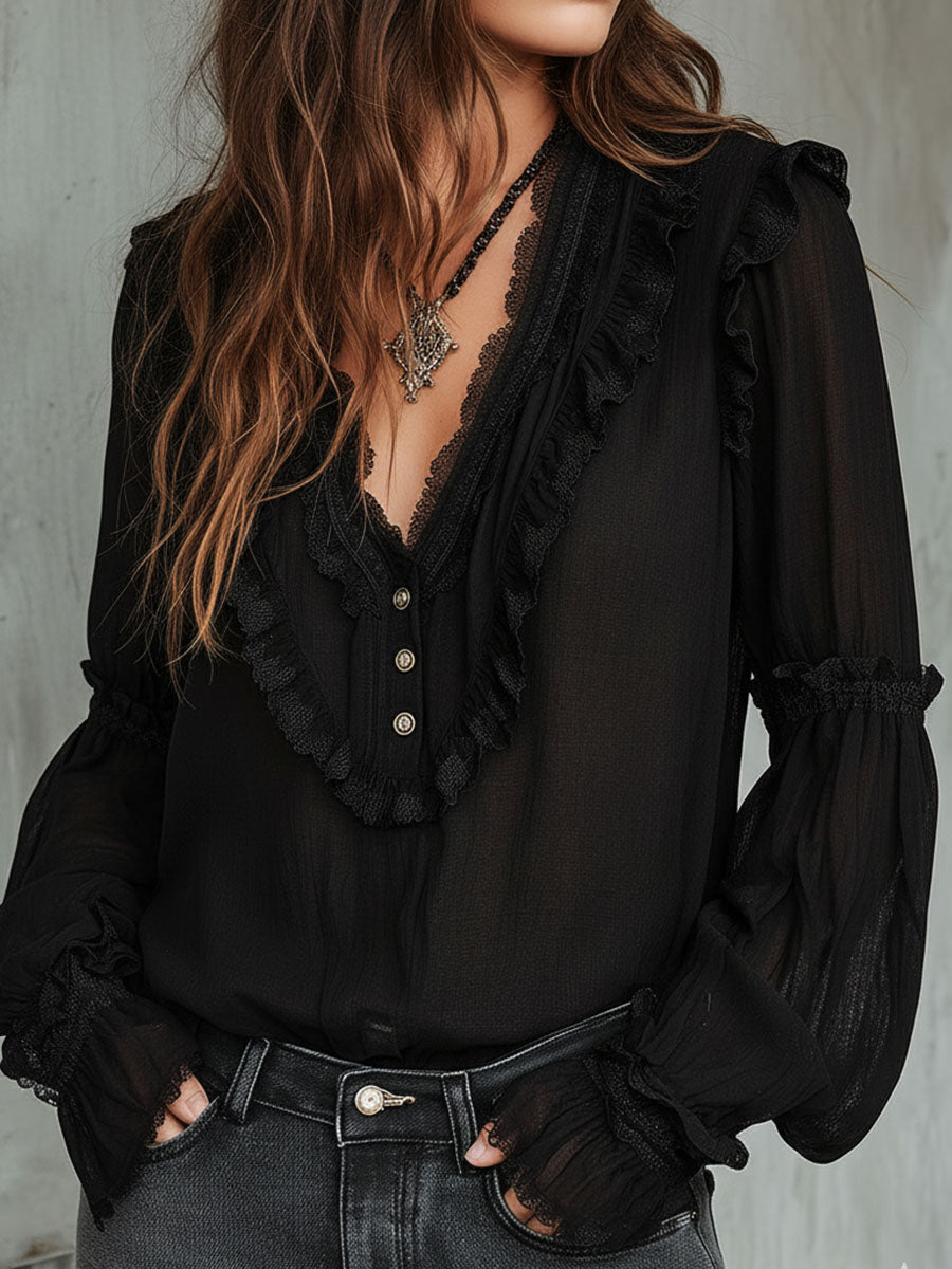 Willa London™ | Vintage Elegance Blouse
