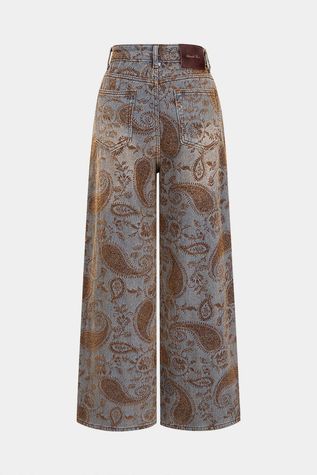 Willa London™ | Floral Elegance Straight Pants