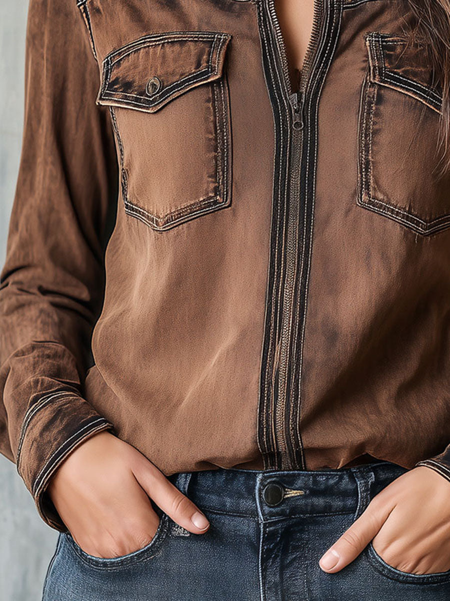 Willa London™ | Heritage Utility Zip Jacket