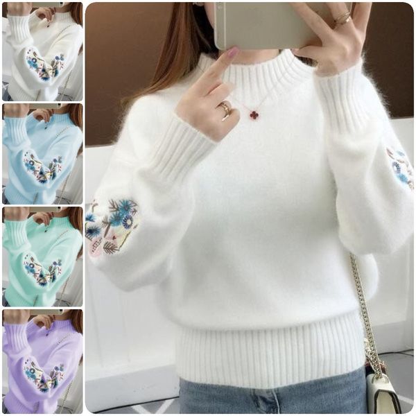 Willa London™ | Floral Elegance Knit Sweater