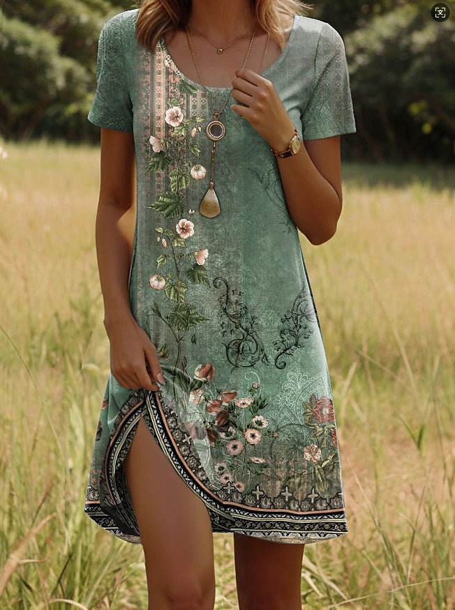 Willa London™ | Serene Indian Floral Dress