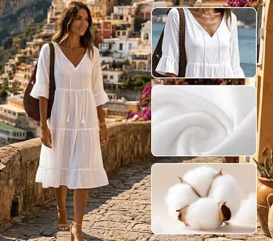 Willa London™ | Serene Summer Midi Dress