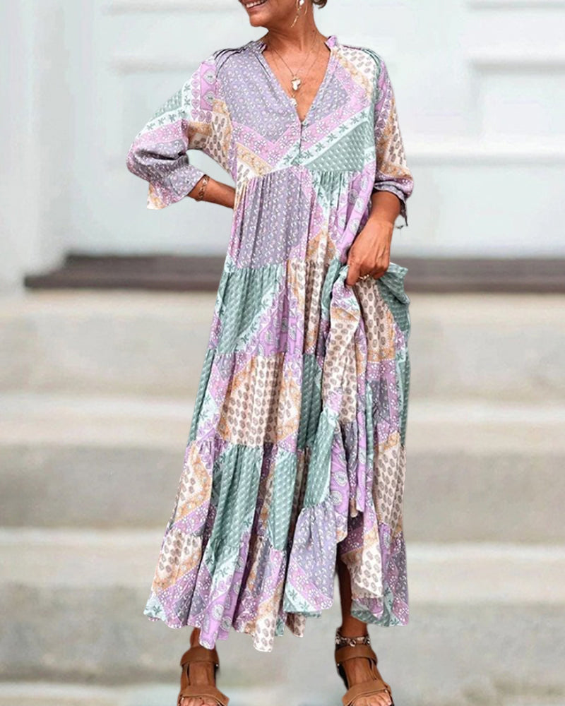 Willa London™ | Vibrant Ease Maxi Dress