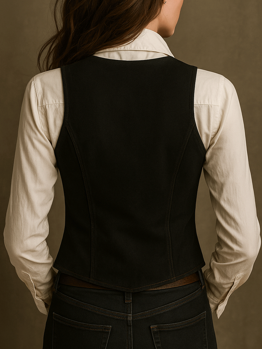 Willa London™ | Velvet Bohemian Elegance Waistcoat