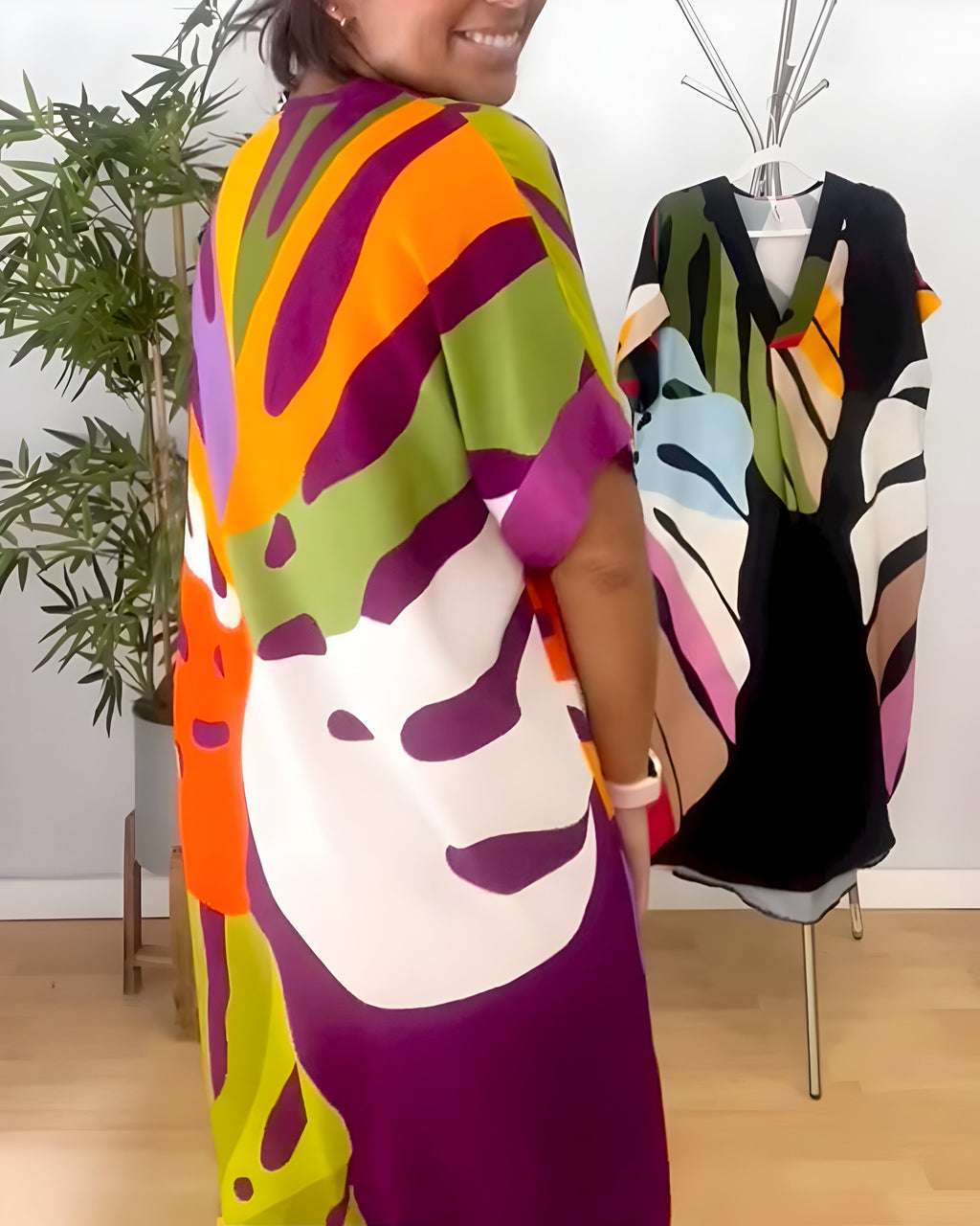 Willa London™ | Verdant Breeze Midi Dress
