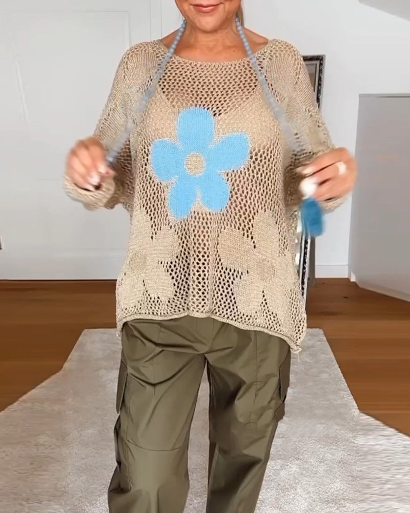 Willa London™ | Floral Knit Elegance
