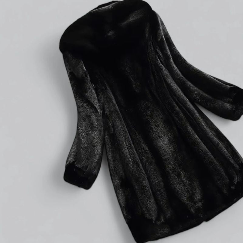 Willa London™ | Luxe Mink Wrap Coat