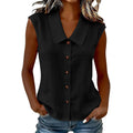 Willa London™ | Serene V-Neck Sleeveless Blouse