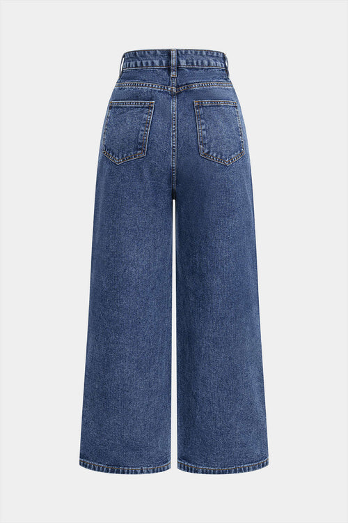 Willa London™ | Bow & Rhinestone Denim Elegance