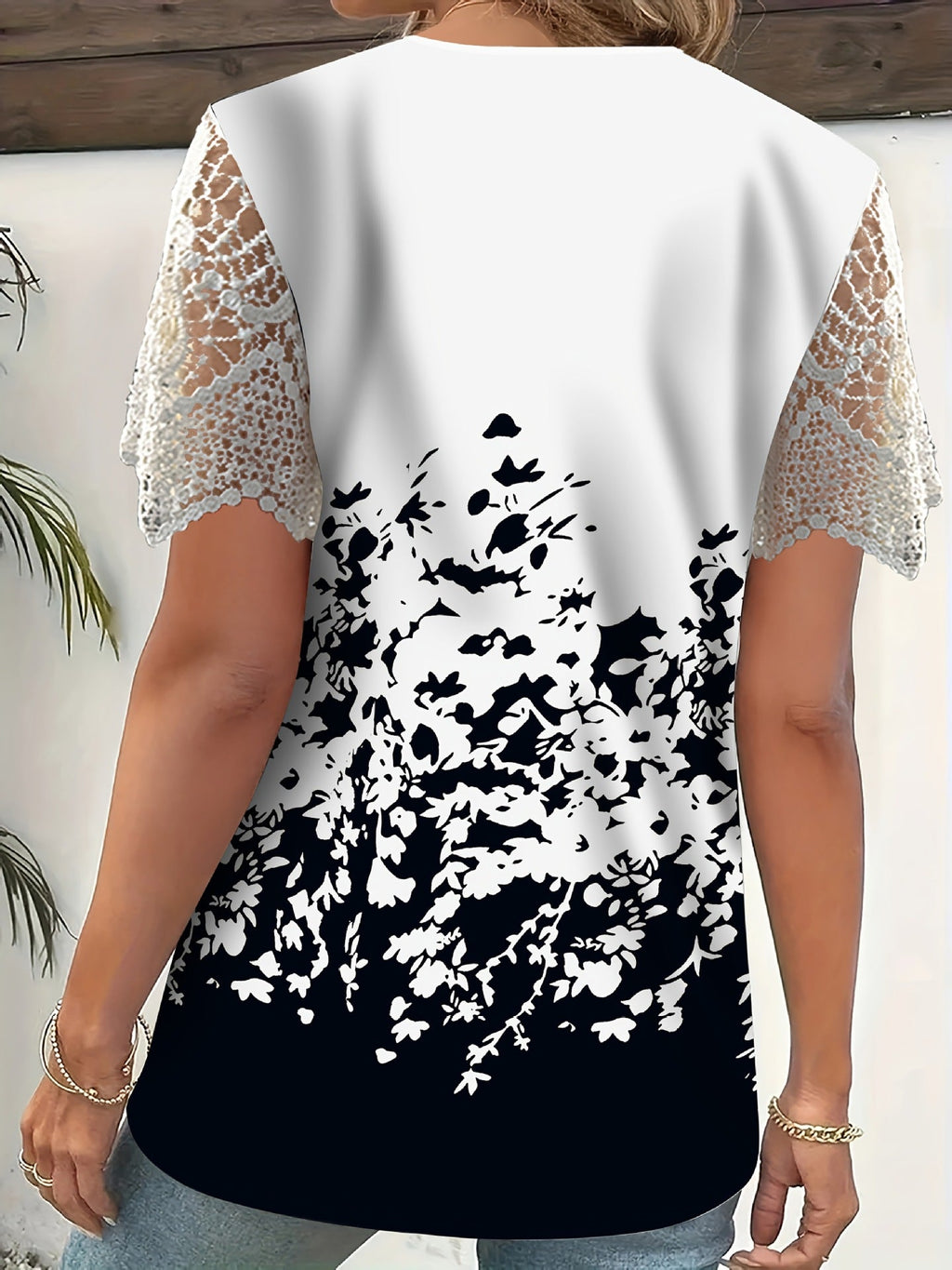 Willa London™ | Floral Lace Elegance Top