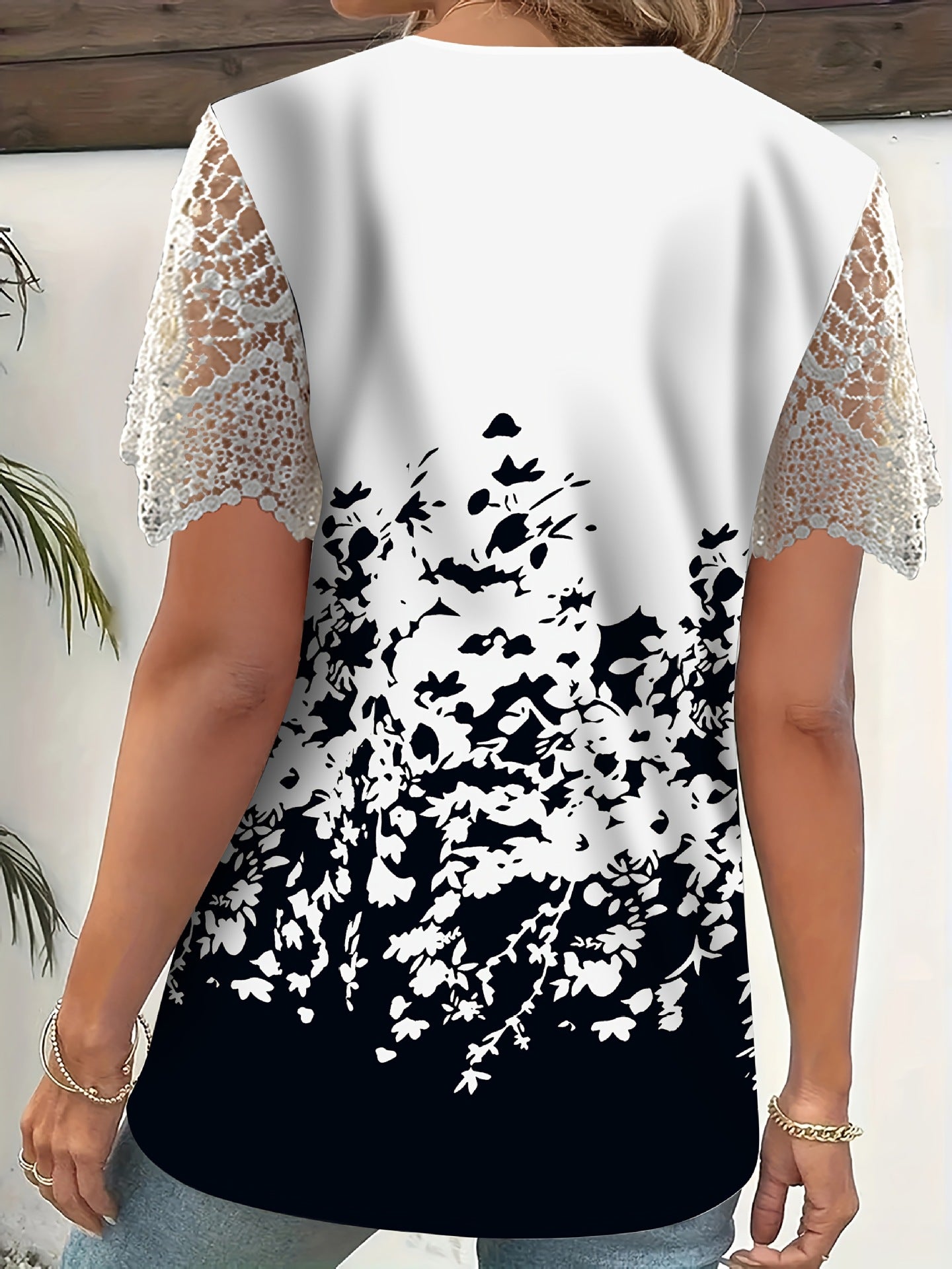 Willa London™ | Floral Lace Elegance Top