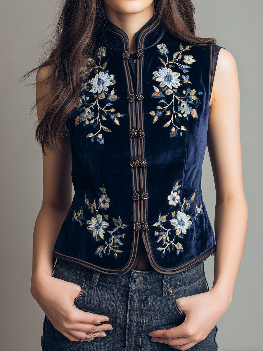 Willa London™ | Velvet Bohemian Elegance Vest