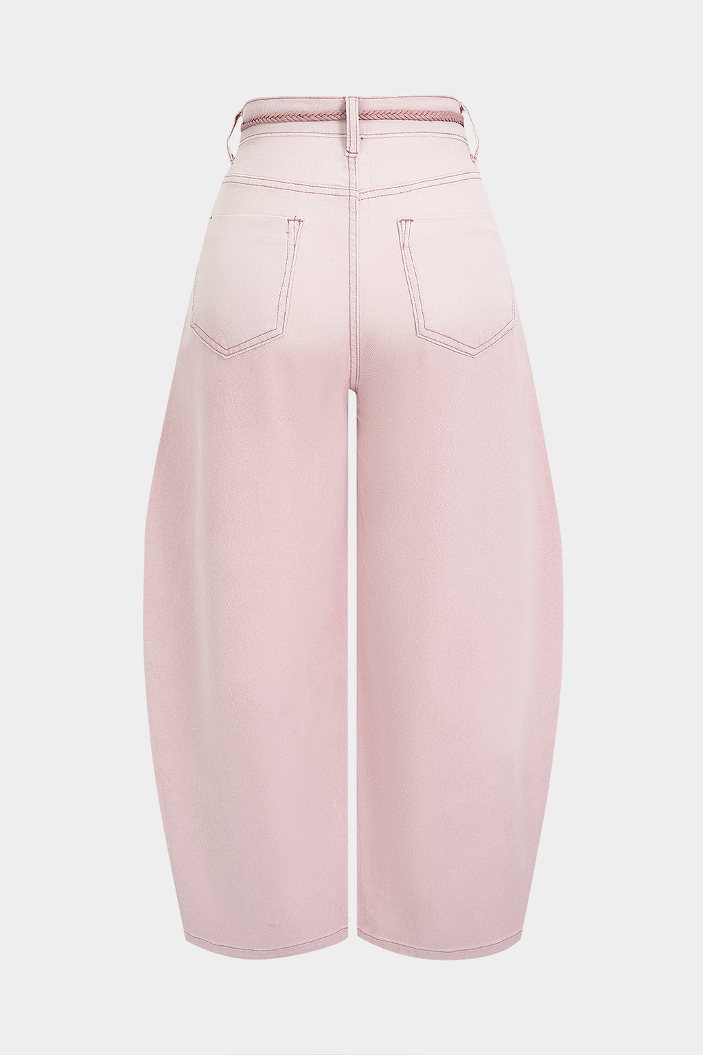 Willa London™ | Radiant Rhinestone Barrel Jeans