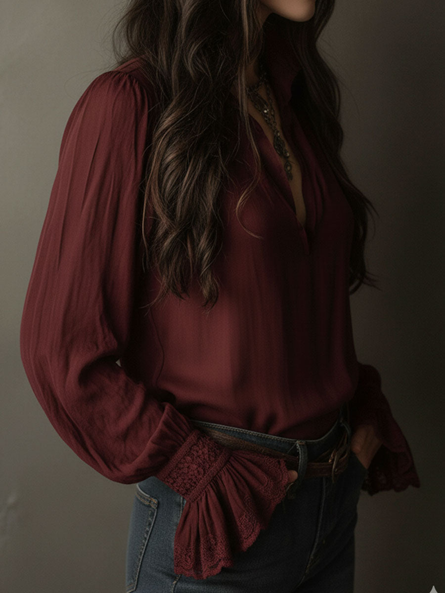 Willa London™ | Bohemian Elegance Blouse