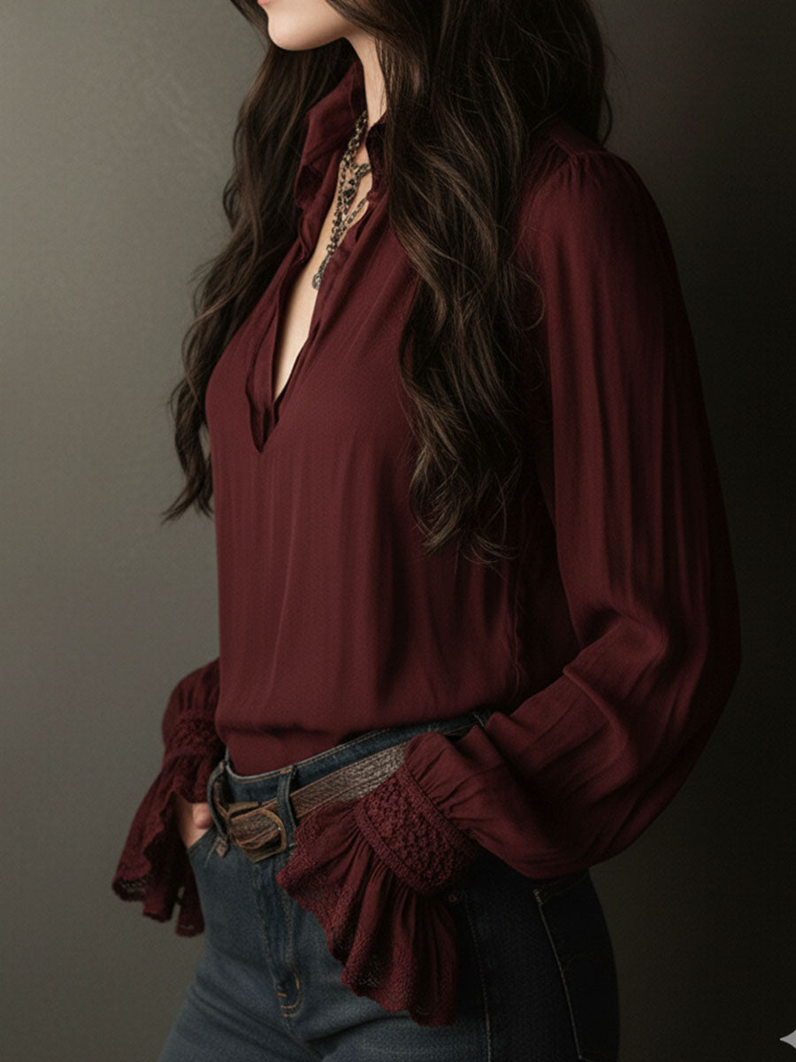 Willa London™ | Bohemian Elegance Blouse