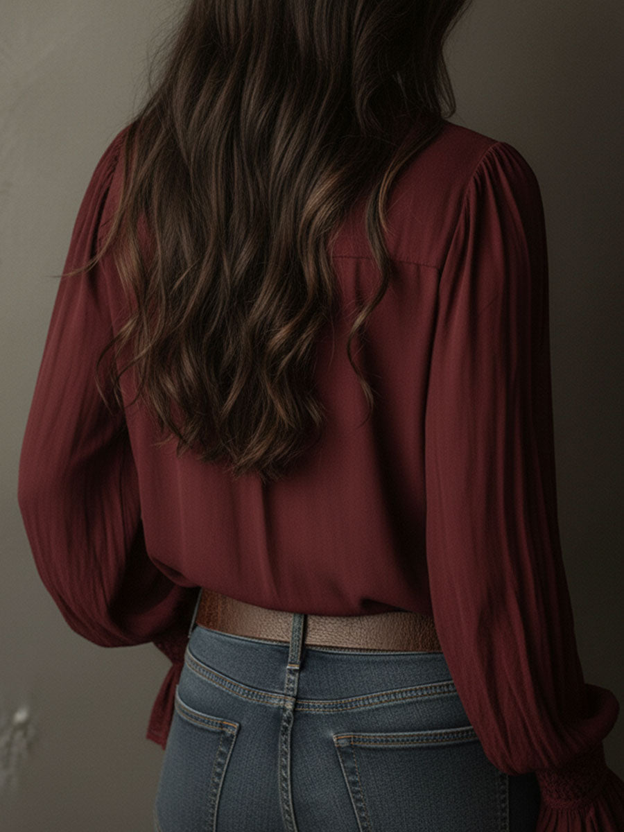 Willa London™ | Bohemian Elegance Blouse