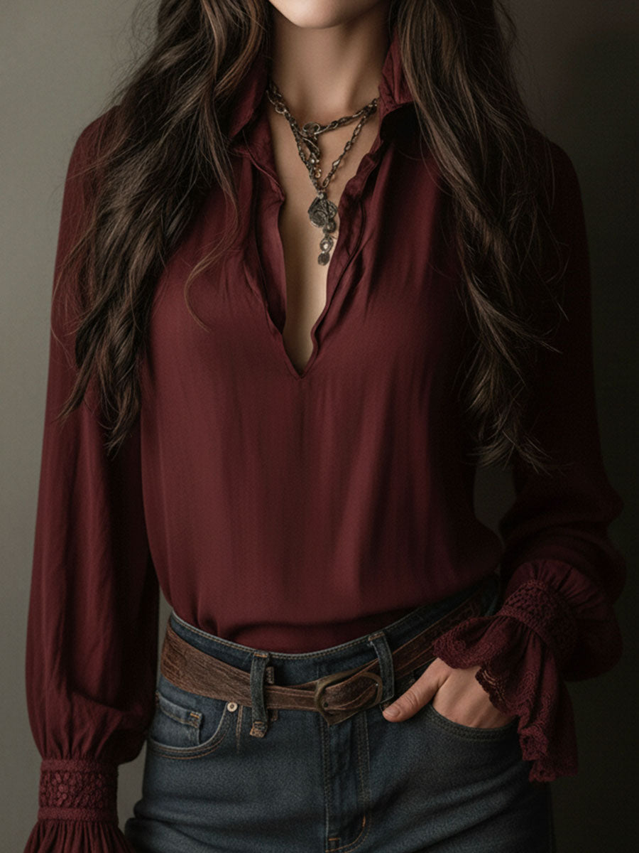 Willa London™ | Bohemian Elegance Blouse